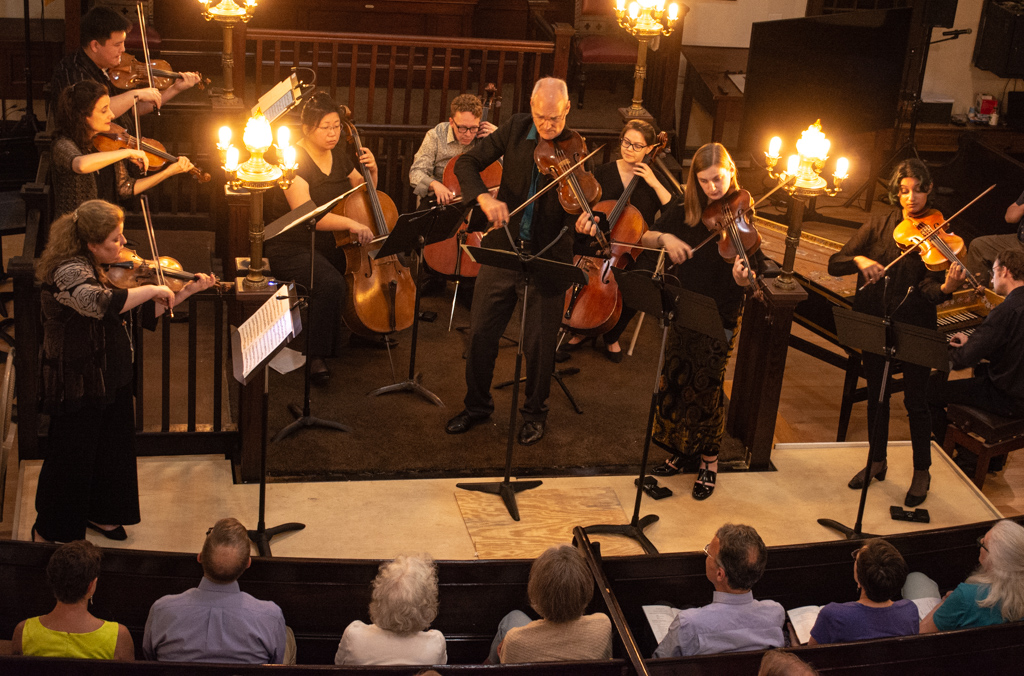 Bach Virtuosi Chamber Orchestra in performance