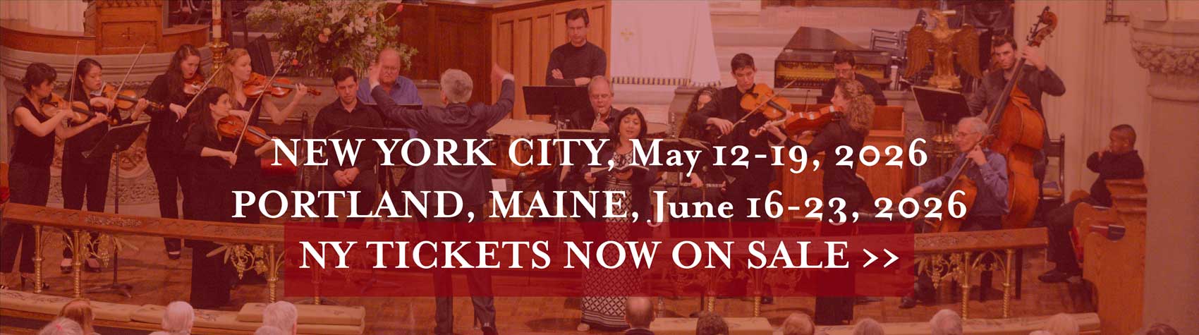 Bach Virtuosi Festival Dates