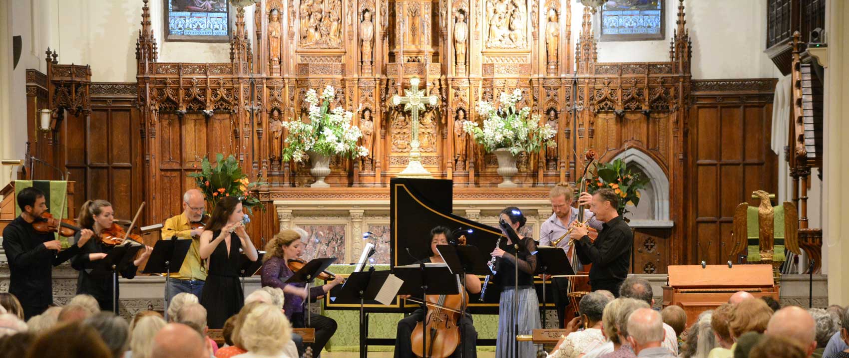 Bach Virtuosi Festival concert at St. Lukes in Portland Maine